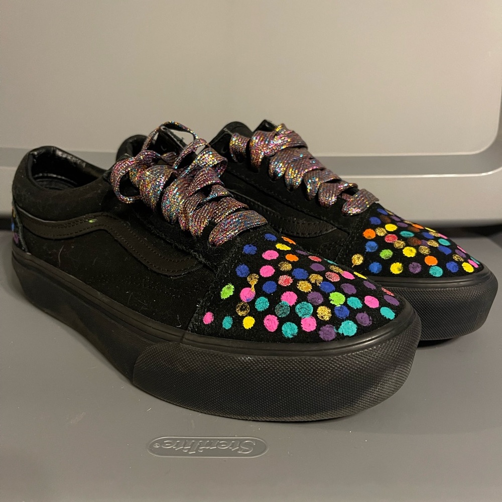 Custom Polka Dot Vans